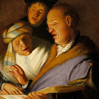 【4】三人の歌い手(聴覚）